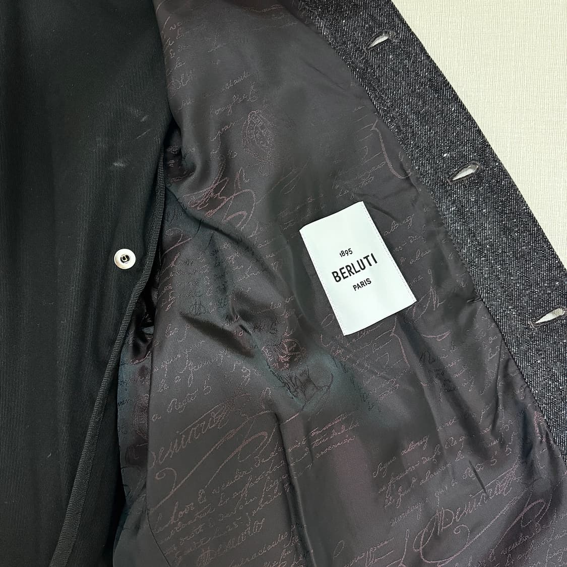 Berluti 벨루티 실크 데님 자켓, 구하기 힘든 54 사이즈 상품이미지8