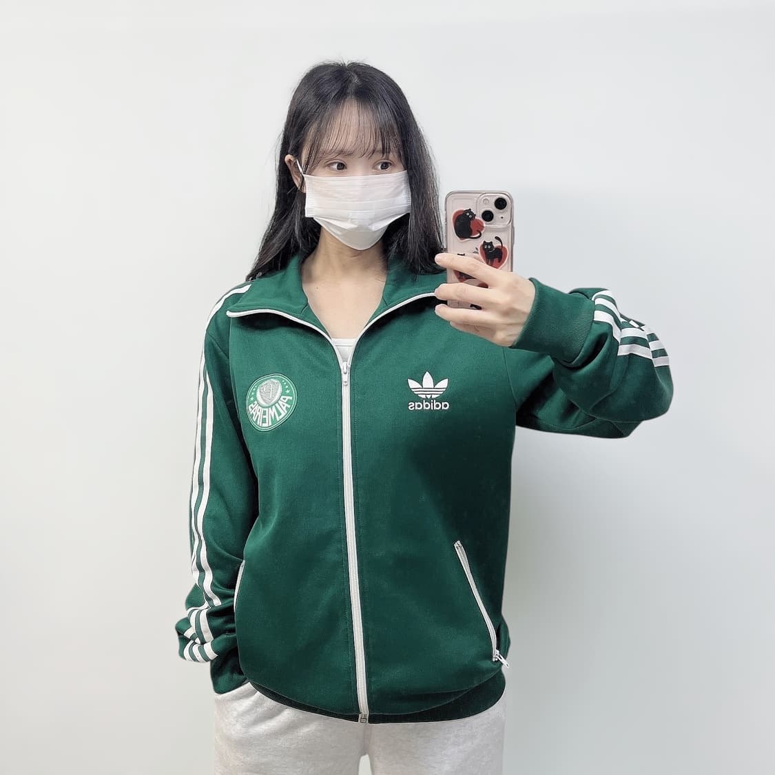 아디다스 팔메이라스 트랙탑 져지 그린 상품이미지1