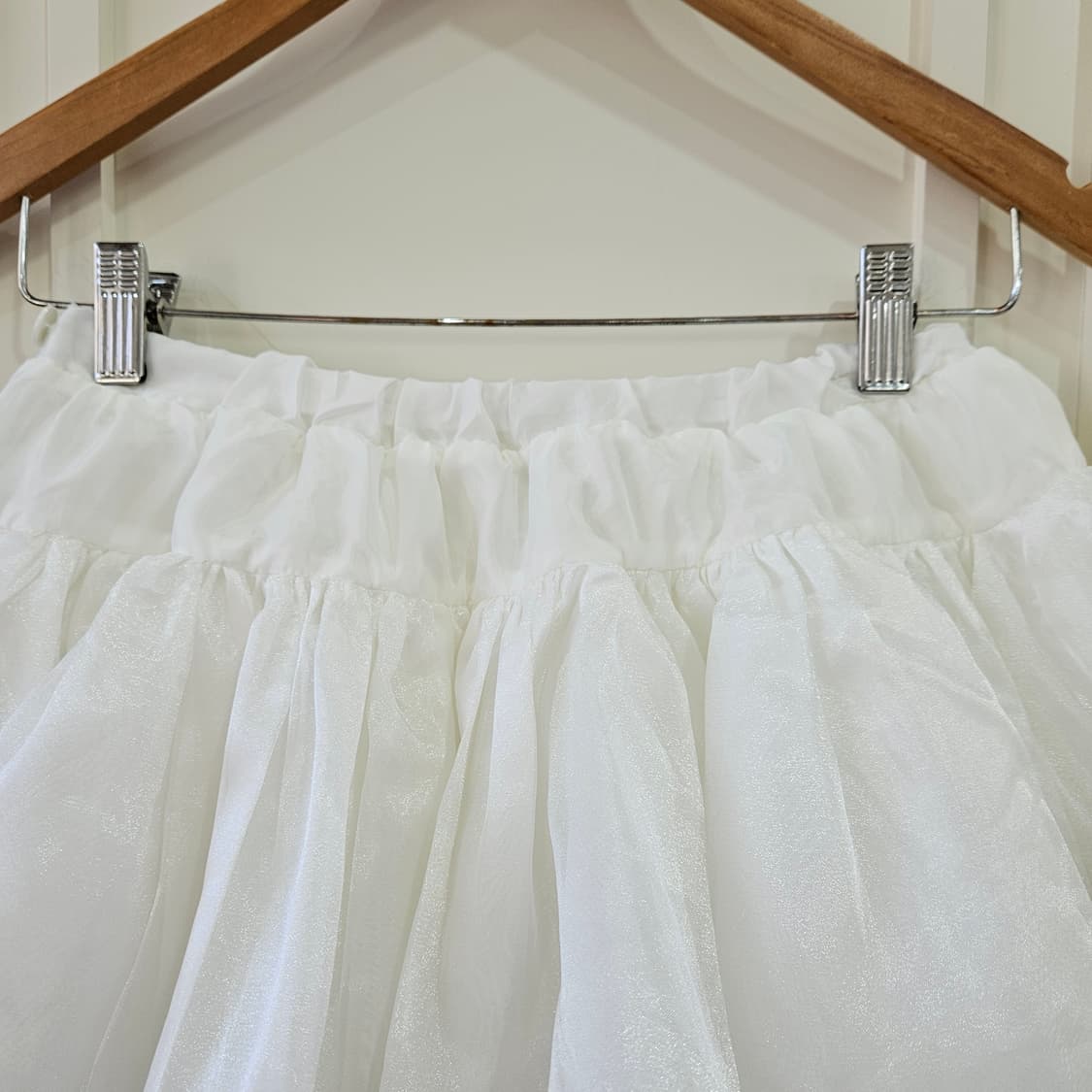 샤이니 오간자 볼륨 스커트 상품이미지3