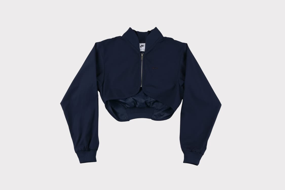 [여성 S] 나이키 스우시 크롭 자켓 상품이미지1