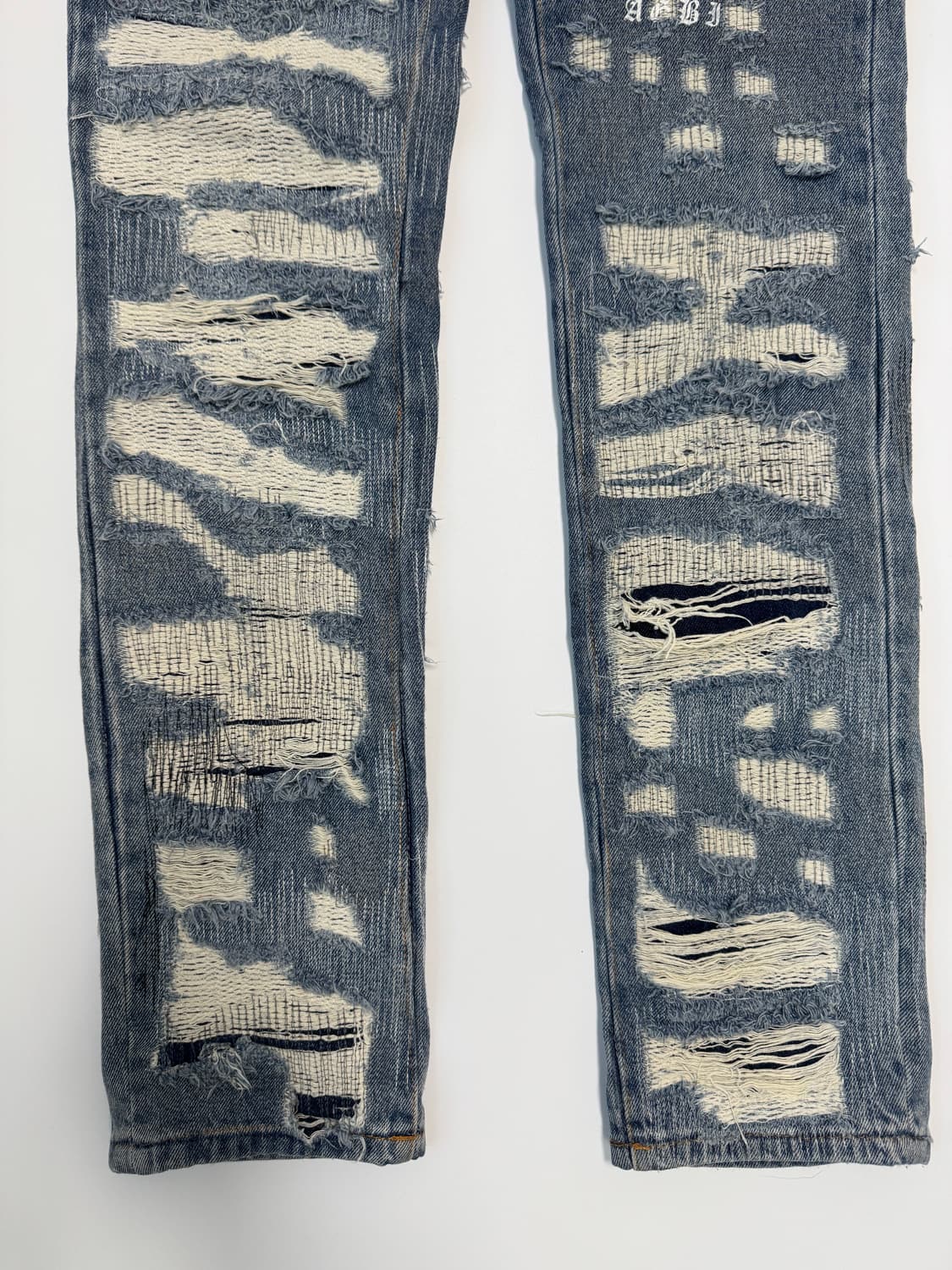 A Good Bad Influence 리페어 데님팬츠 상품이미지5