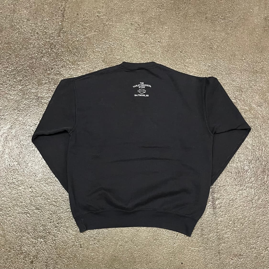 00s 할리데이비슨 자수 로고 맨투맨 (100) 상품이미지3