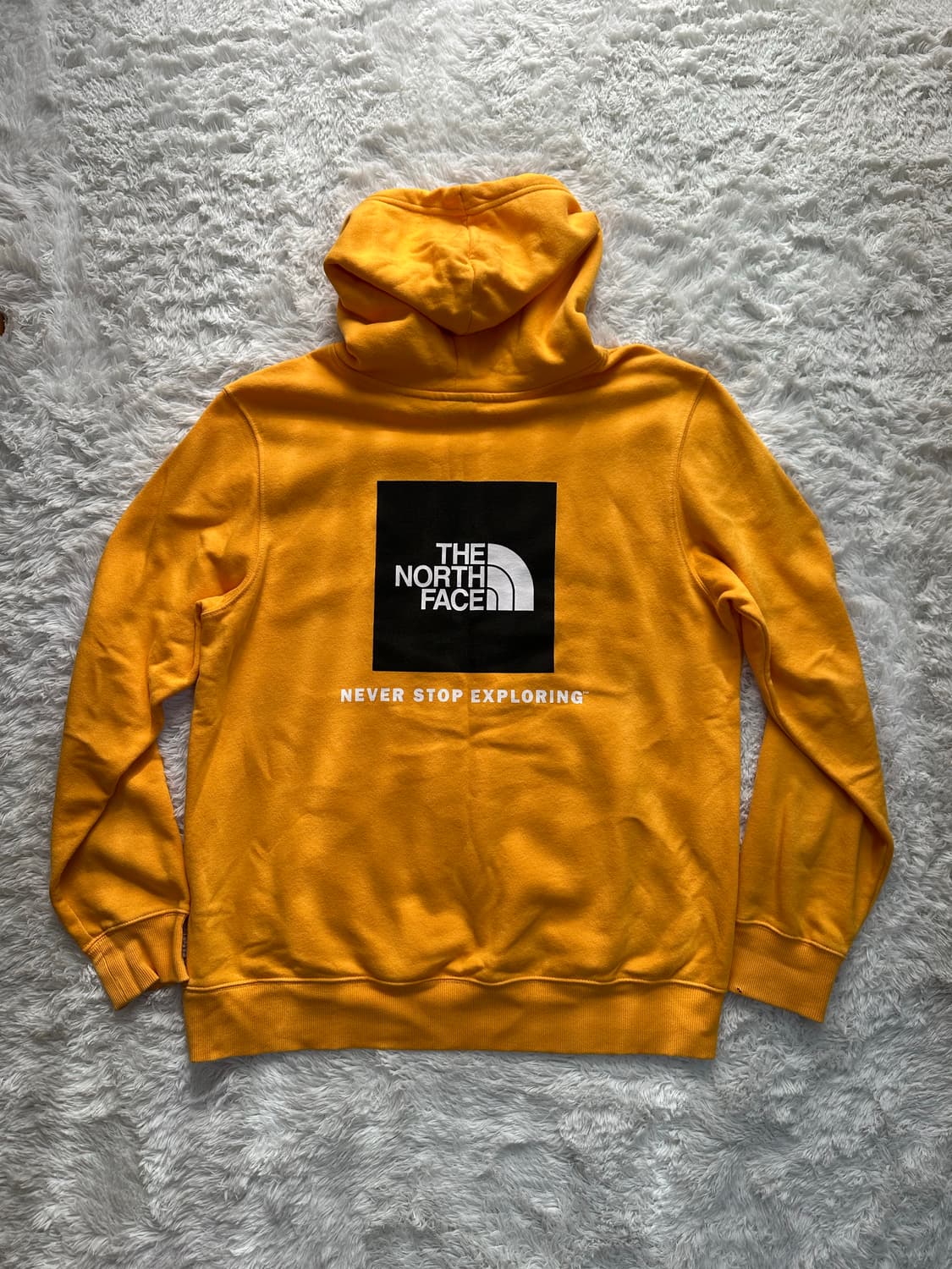 노스페이스 노란색 후드티 L 상품이미지1