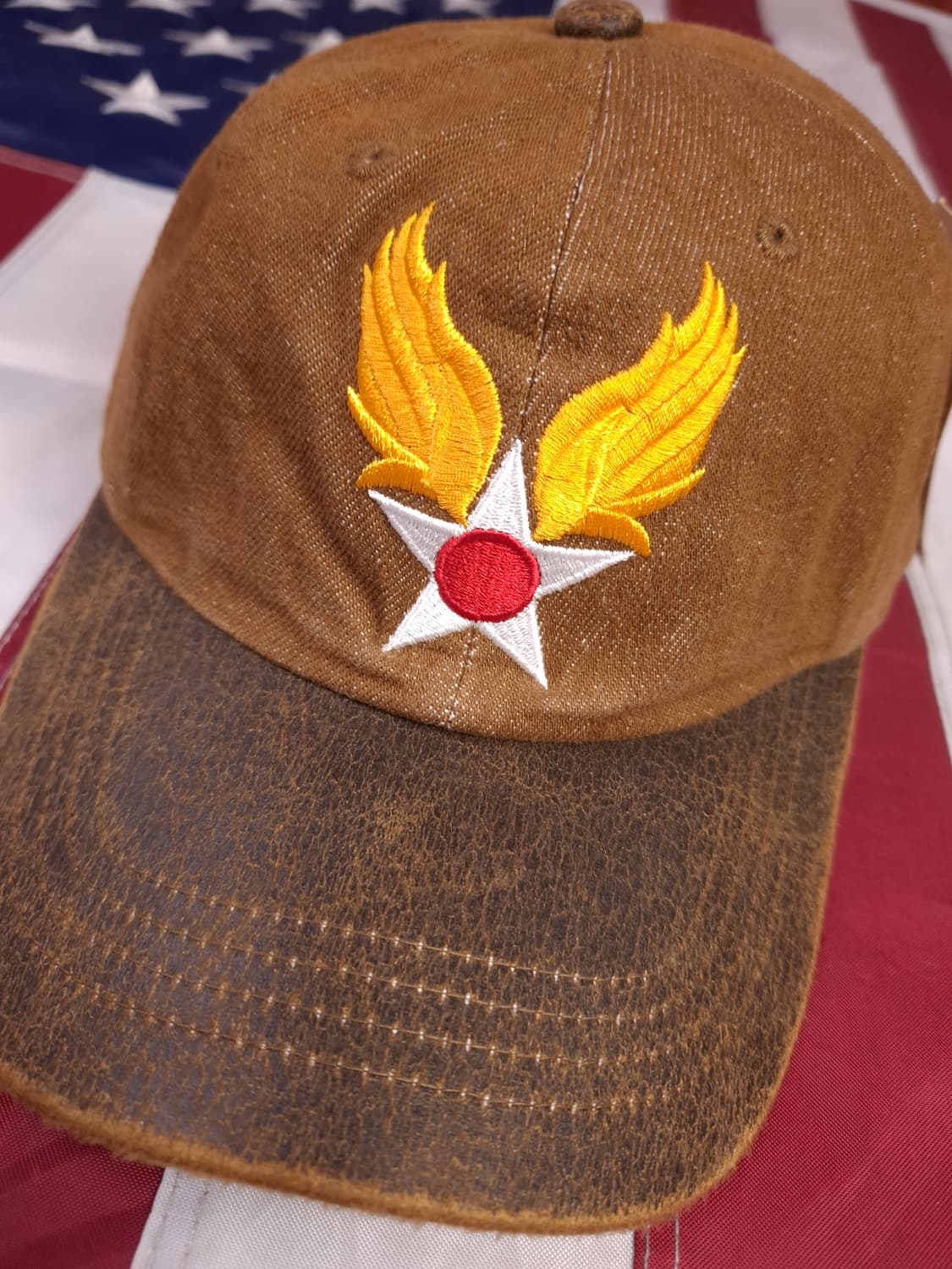 택새제품 오리지날 아메코 WW2 미육군 항공대 볼캡 상품이미지2