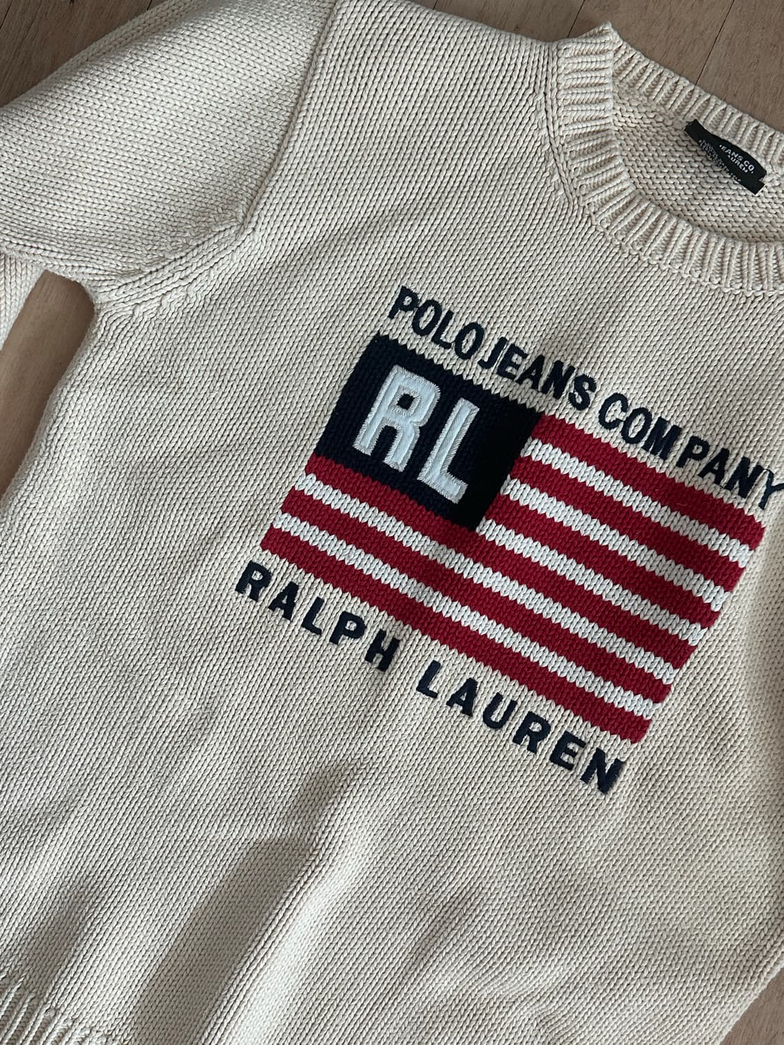 폴로 랄프로렌 성조기 니트 상품이미지2