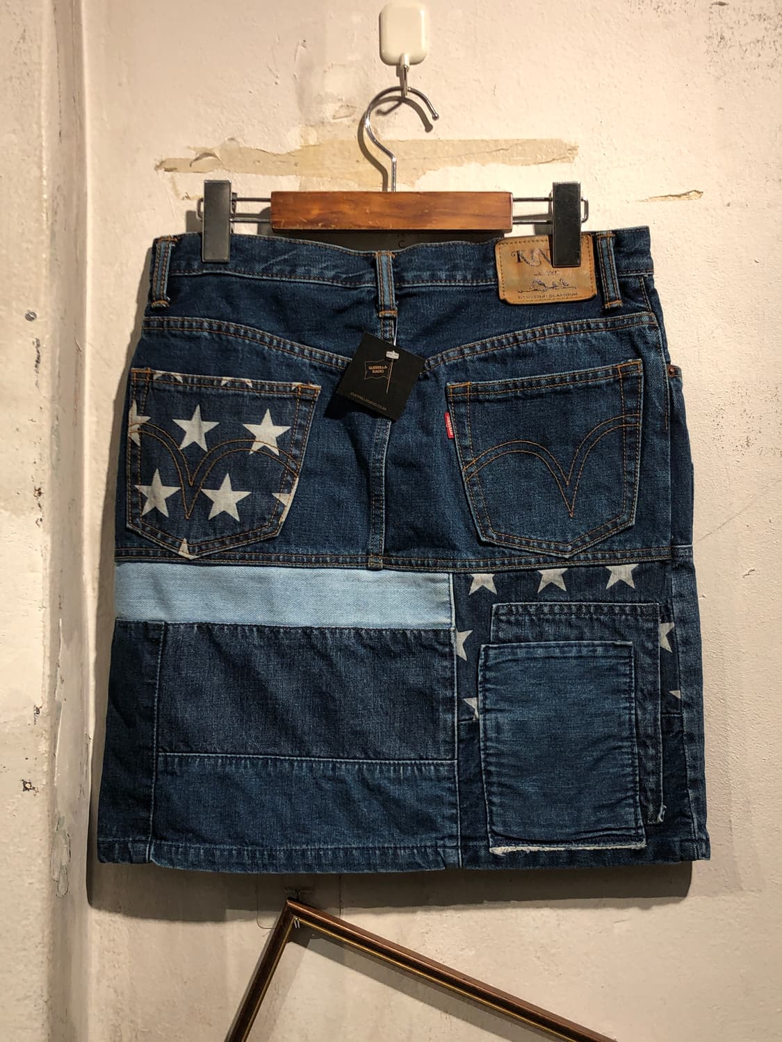 [2842] Kinky jeans patchwork denim skirt 상품이미지4
