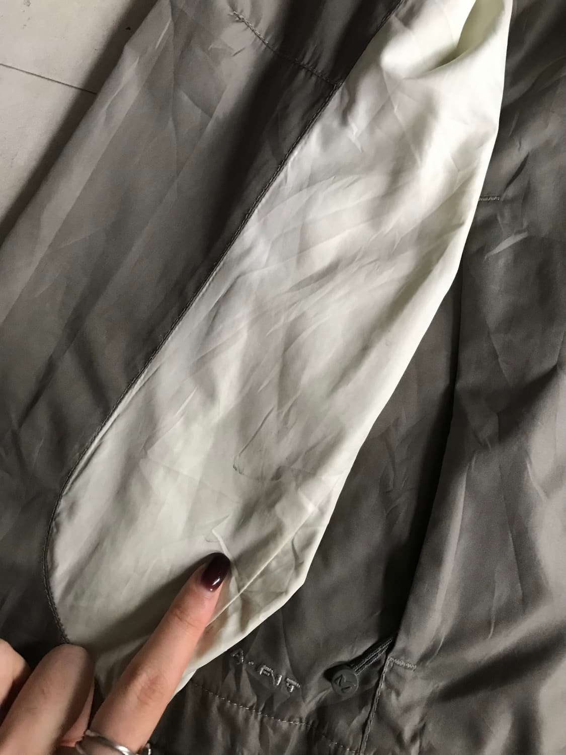 나이키 카키 바람막이 상품이미지7