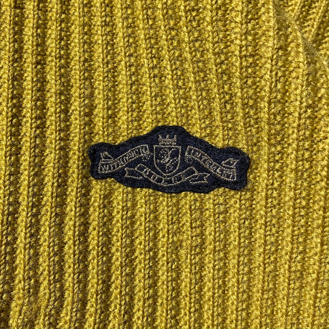 -90s Dolce 컬러브록 울 니트 상품이미지4