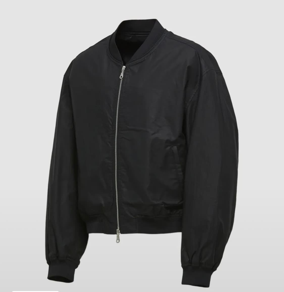 쿠어 바인딩 코튼 ma-1 블랙 L 새상품 상품이미지1