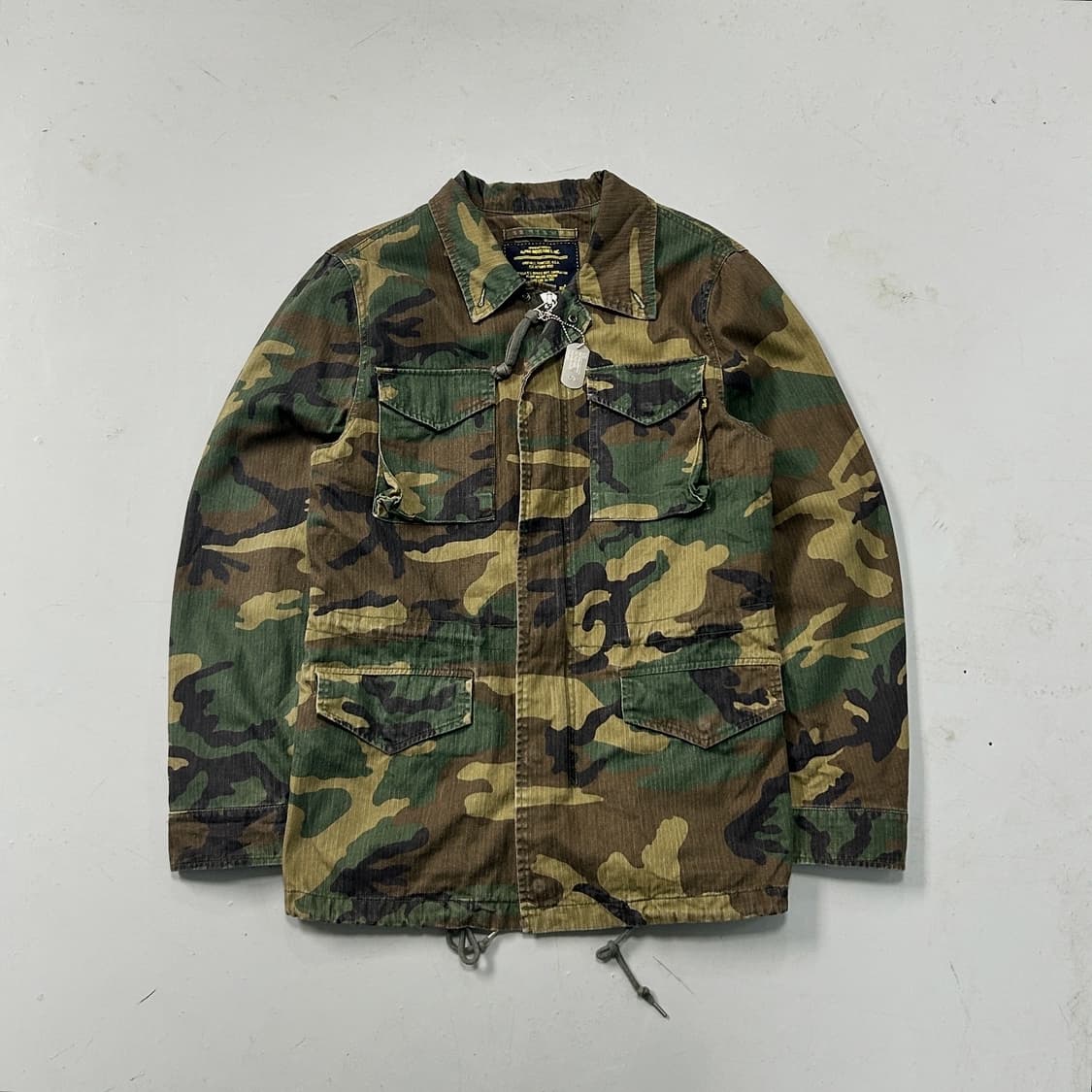 알파인더스트리 우드랜드 월드투어 필드자켓  상품이미지3