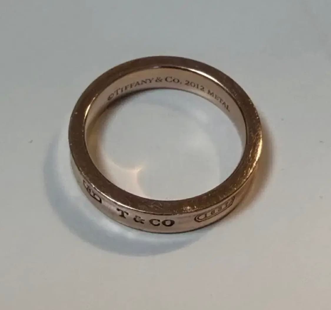 티파니앤코 1837 로즈골드 링 상품이미지2