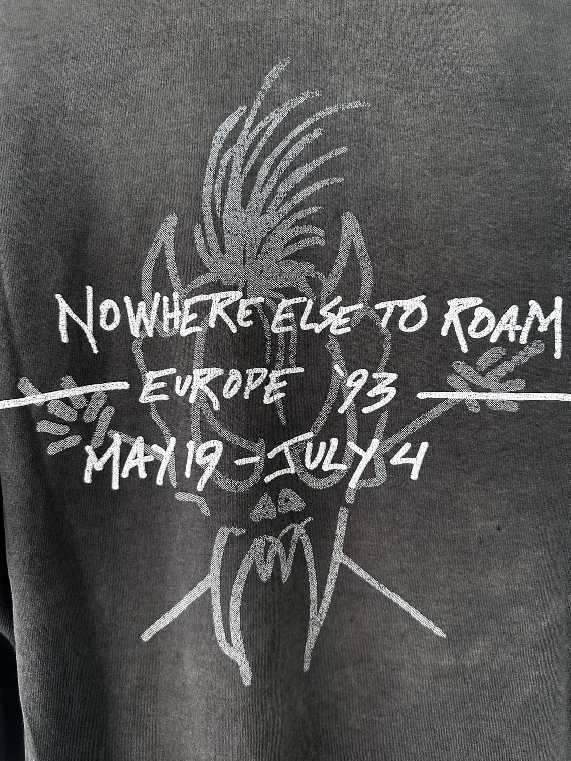 1993 og Metallica eu Tour Band tee 상품이미지5