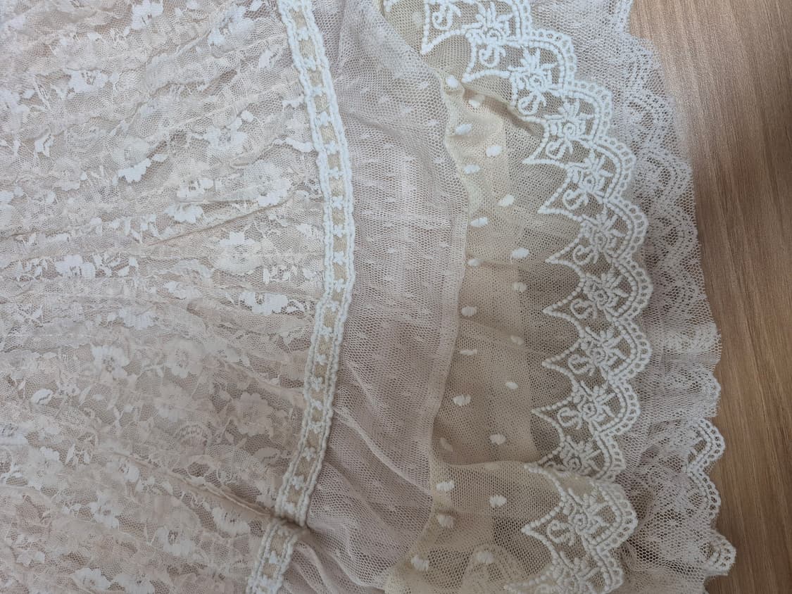 리즈리사 샘플 히메갸루 연베이지 레이스 스카팡 상품이미지5