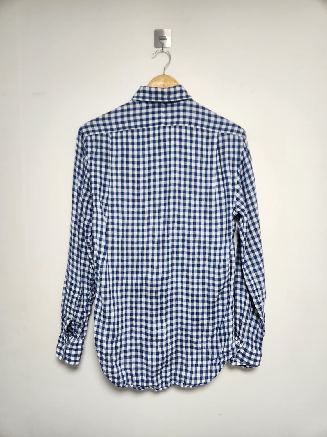 폴로Polo 체크 린넨 셔츠 S - S178 상품이미지2