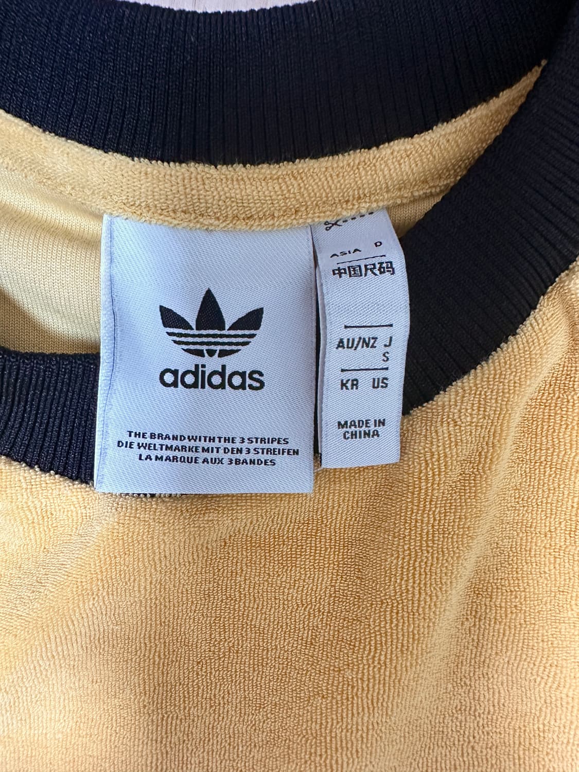 아디다스 테리 3-stripe 반팔 상품이미지2