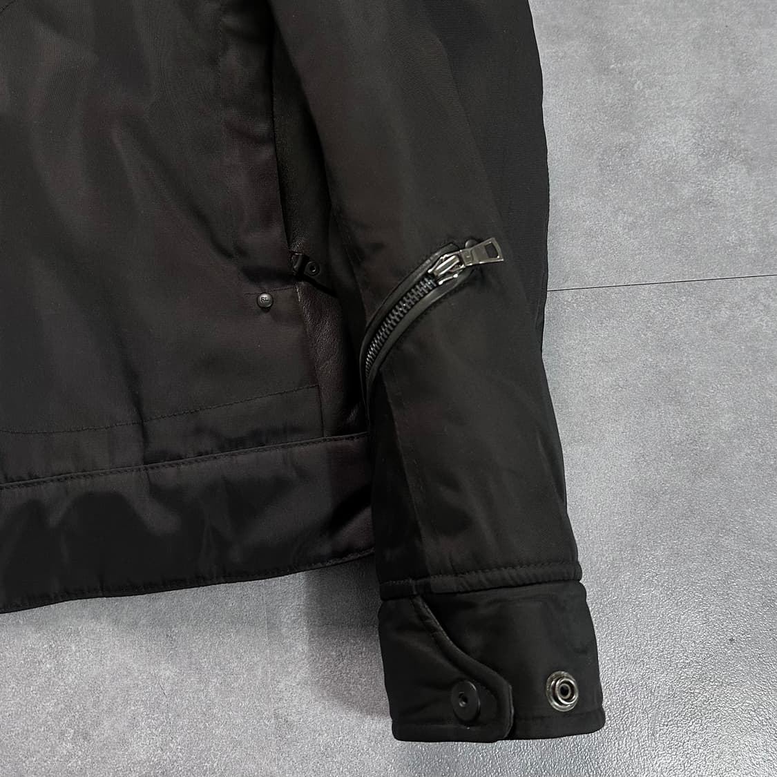 폴로 나일론/레더 바이커 자켓 (va.107) 상품이미지6