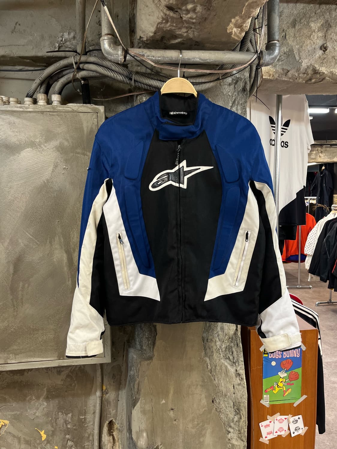 알파인스타 레이싱자켓 블루 L #csz2192 상품이미지1
