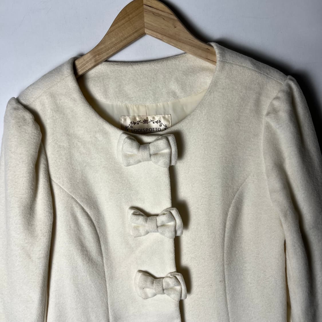 [Lodispotto] 로디스포토 히메갸루 리본 코트 상품이미지3