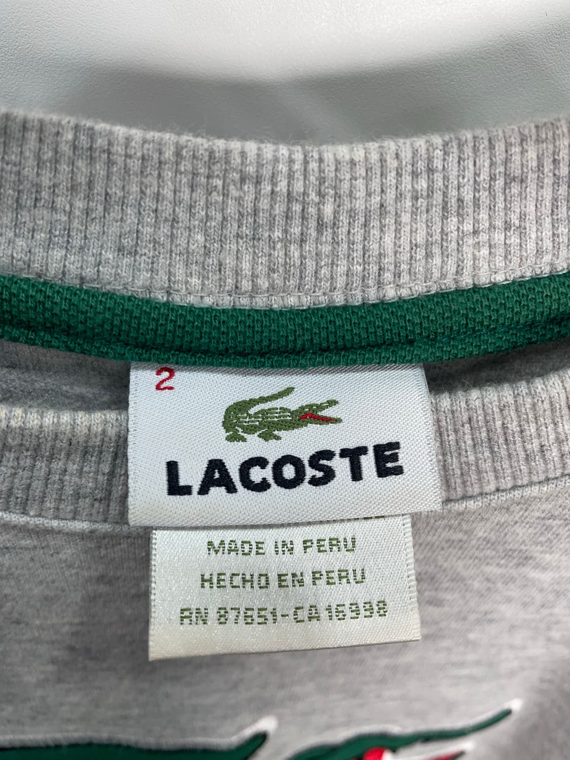 라코스테 맨투맨  상품이미지4