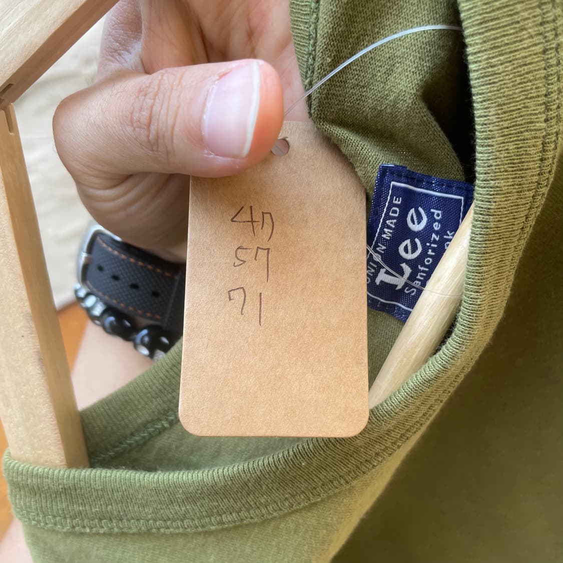 LEE 재팬 유니온메이드 반팔 티셔츠  상품이미지9