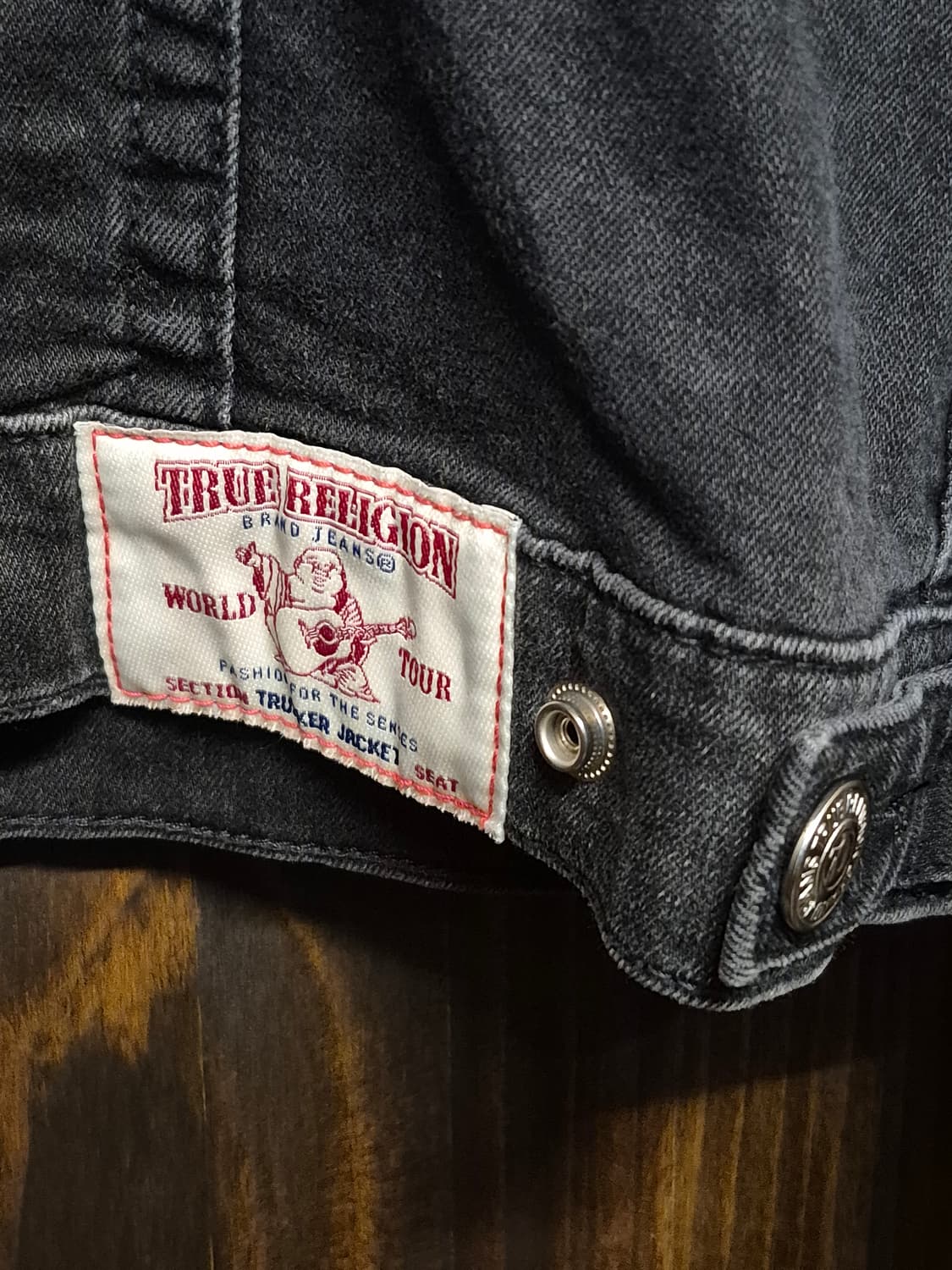TRUE RELIGION DENIM HOODIE JACKET  상품이미지5