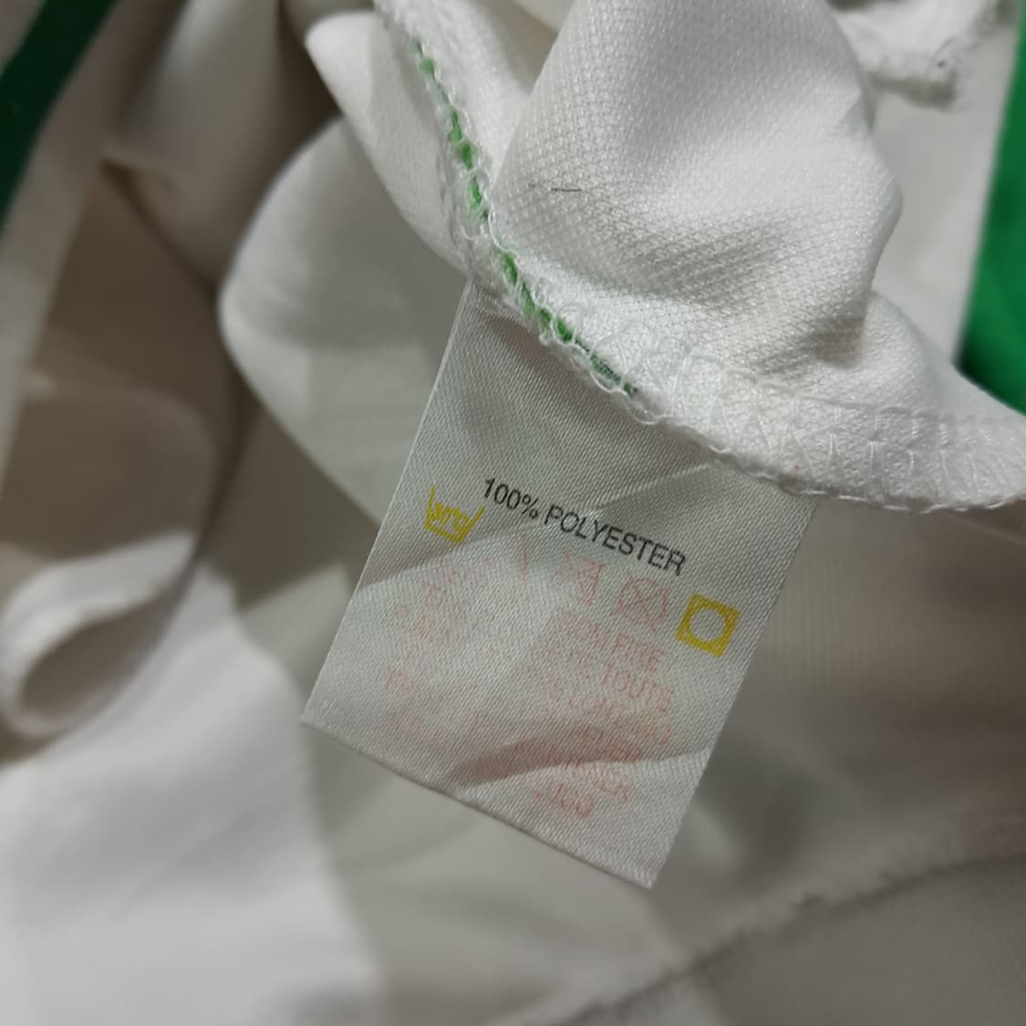 CL983 XL 엄브로 00s 풋볼컬처 화이트그린 트랙자켓 상품이미지5