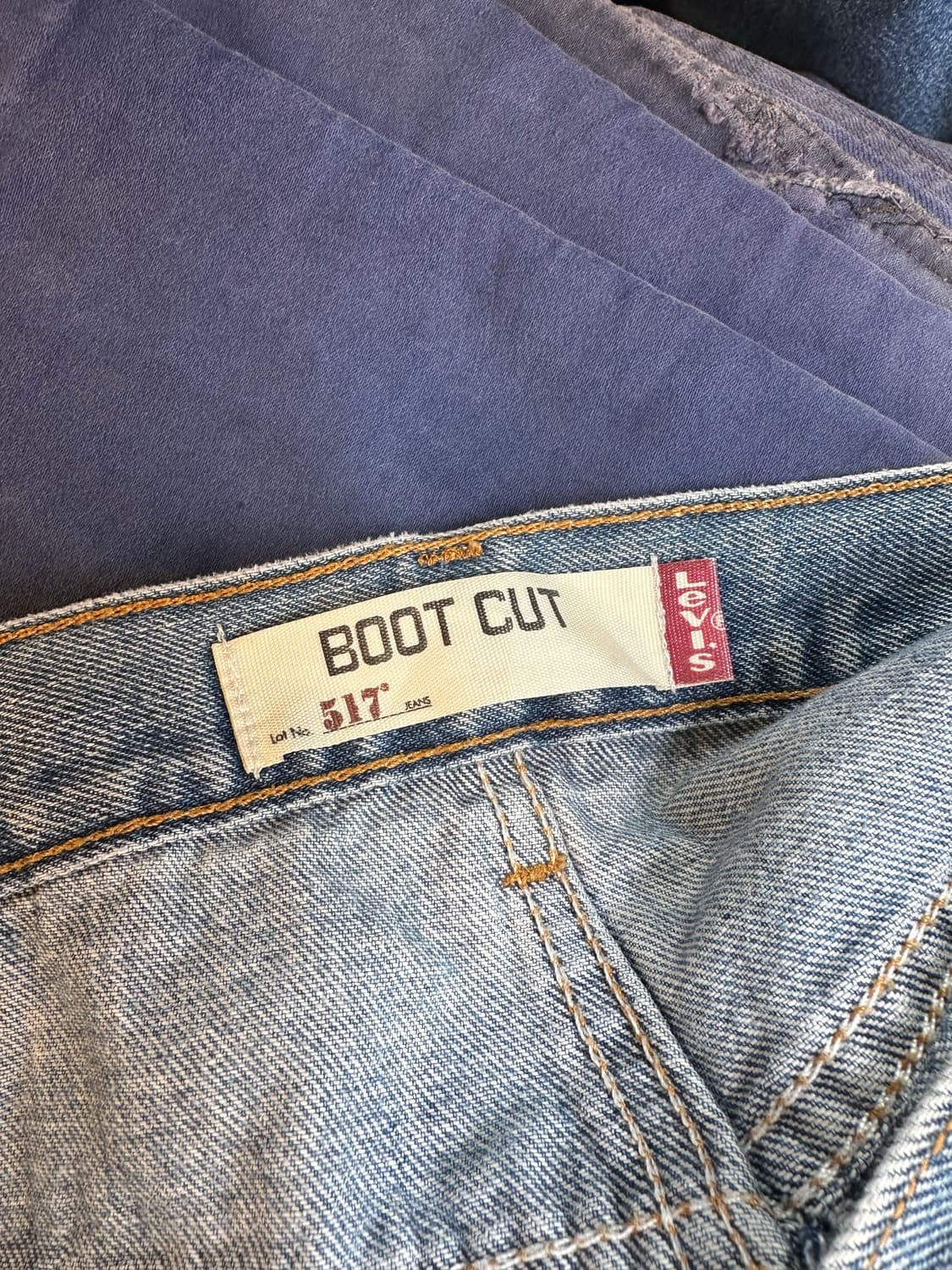 리바이스517 부츠컷 데님 팬츠 34x32 상품이미지8