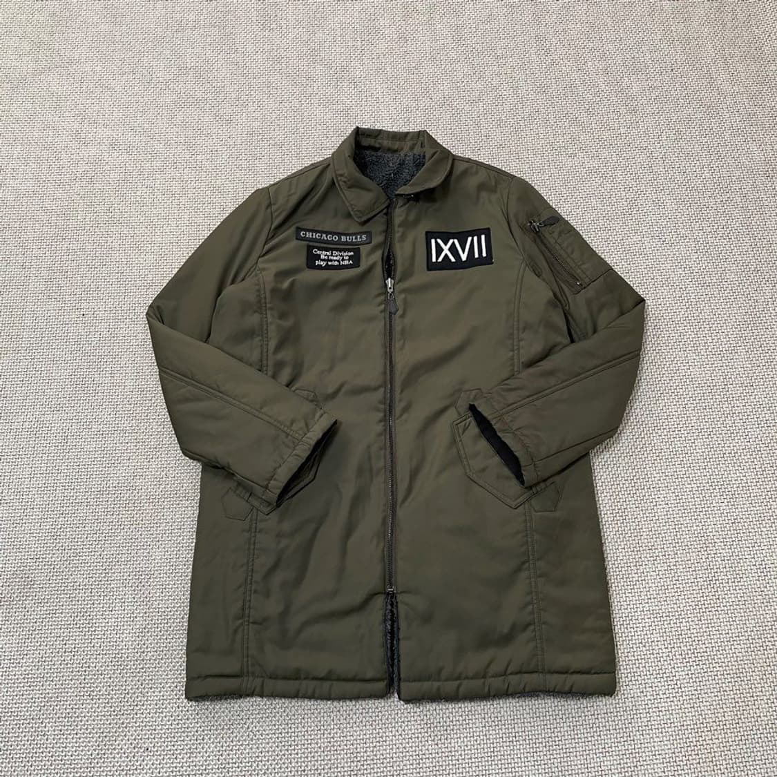 NBA 리버시블  롱 후리스자켓 5610 상품이미지1