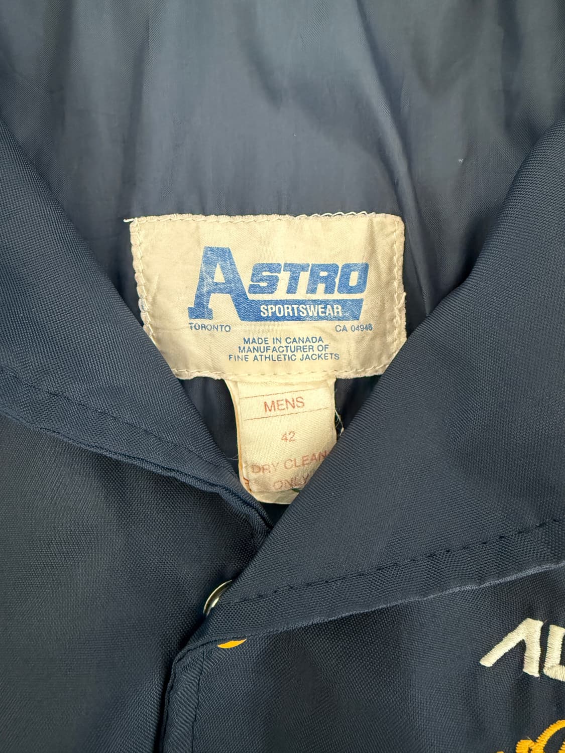 ASTRO 베이스볼 자켓(CANADA) 상품이미지8