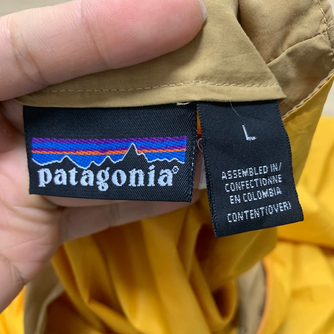 00s Patagonia 후디니 풀집 아카이브 바람막이 상품이미지3