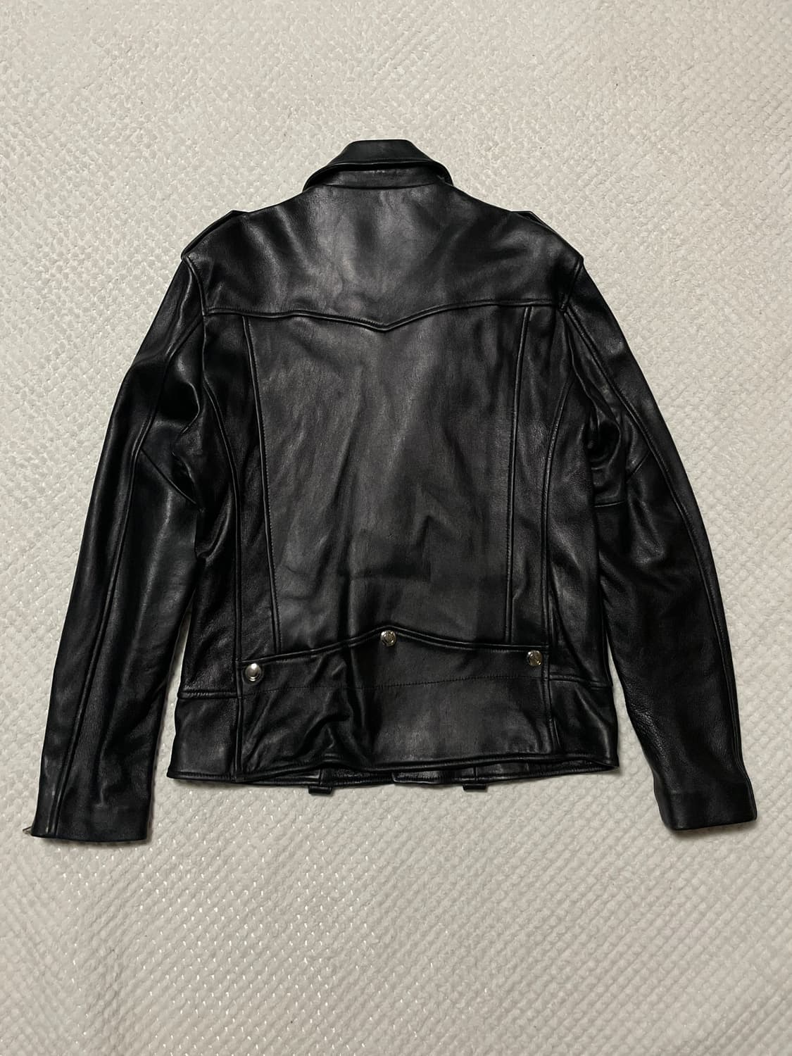 FORTIME 웨스턴 무드 램스킨 양가죽 레더 자켓 상품이미지2