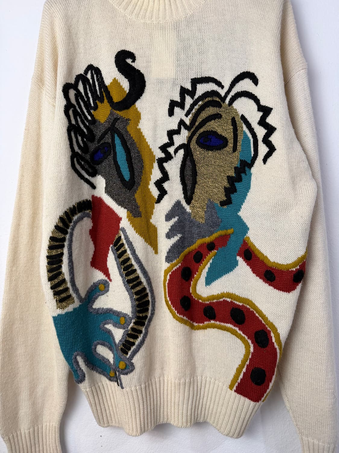 90s Ficce by 요시유키 코니시 3D 니트 상품이미지2