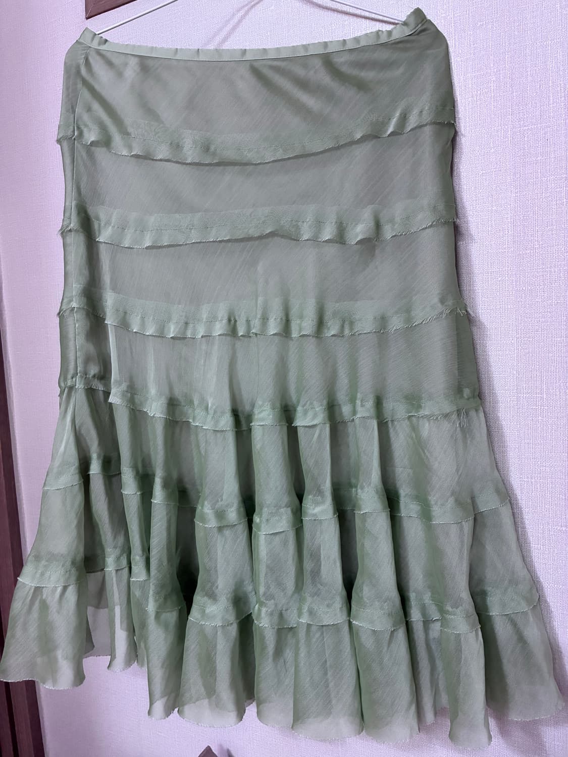 nora shimmering skirt glossy mint 상품이미지3