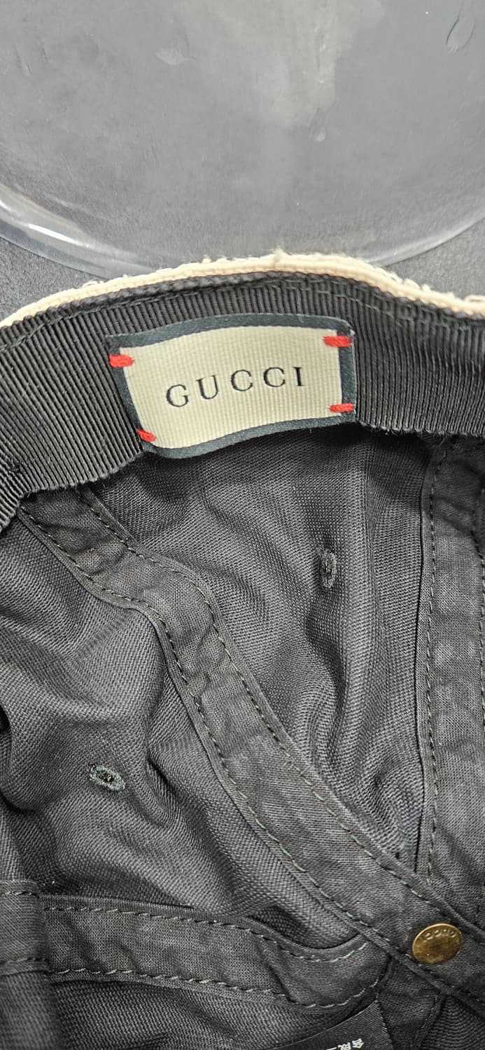 (정품)구찌 로고 헤어밴드 베이스볼 캡 60 XL 상품이미지5