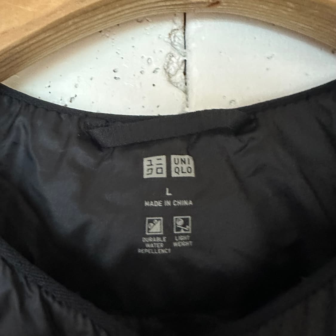 우먼L 유니클로 경량 패딩조끼 상품이미지3