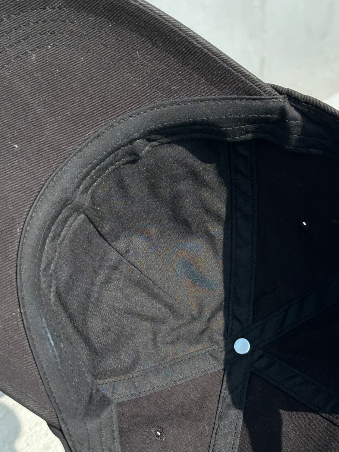 [F] 마리떼 프랑소와 저버 로고 블랙 볼캡 모자 상품이미지5