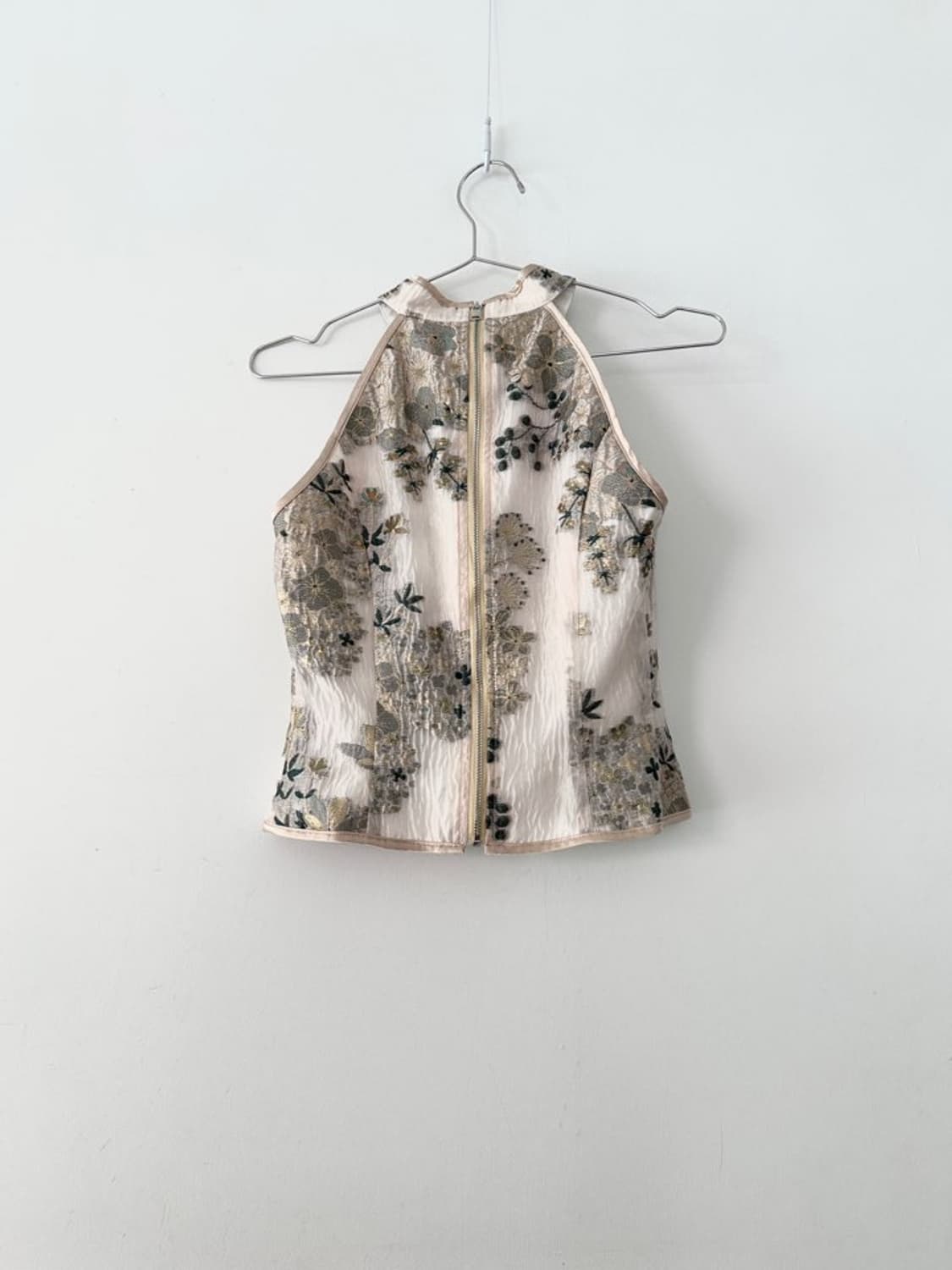 Pao halter neck feminine sleeveless  상품이미지3