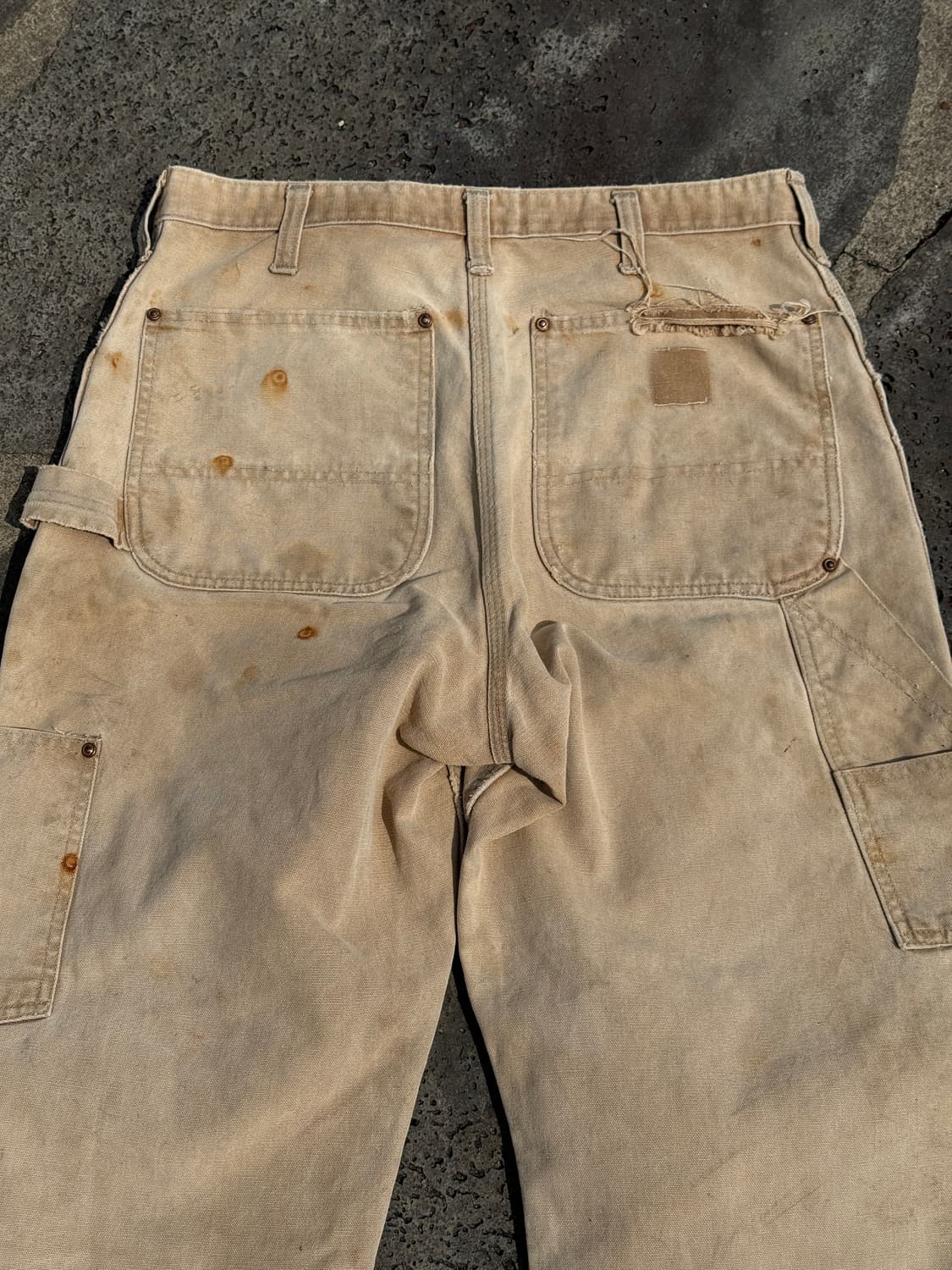 60s 빈티지 보로 칼하트 더블니 팬츠 상품이미지10