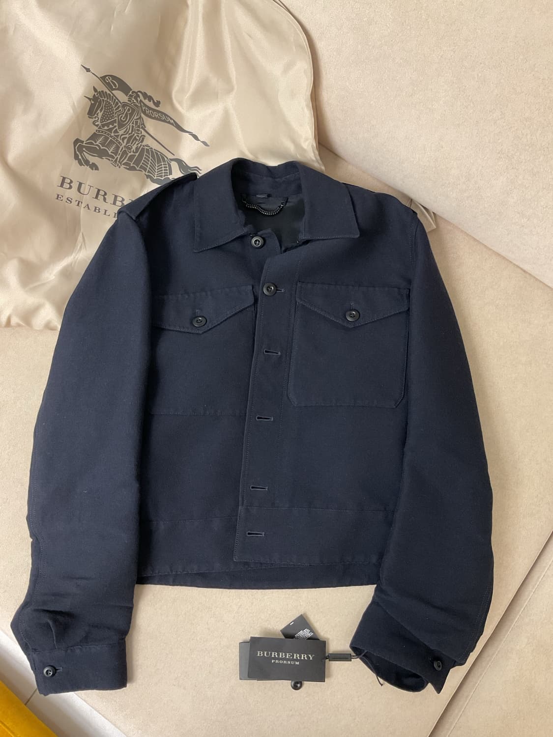 2015 Burberry prorsum cashmere jacket 상품이미지3