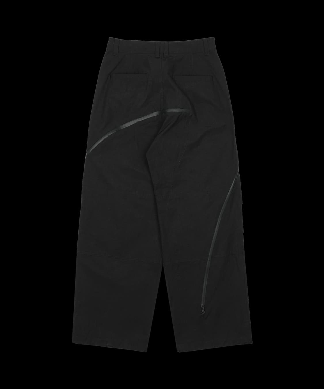 AFFINE CURVE PANTS_A BLACK_SIZE 1 판매합니다 상품이미지4