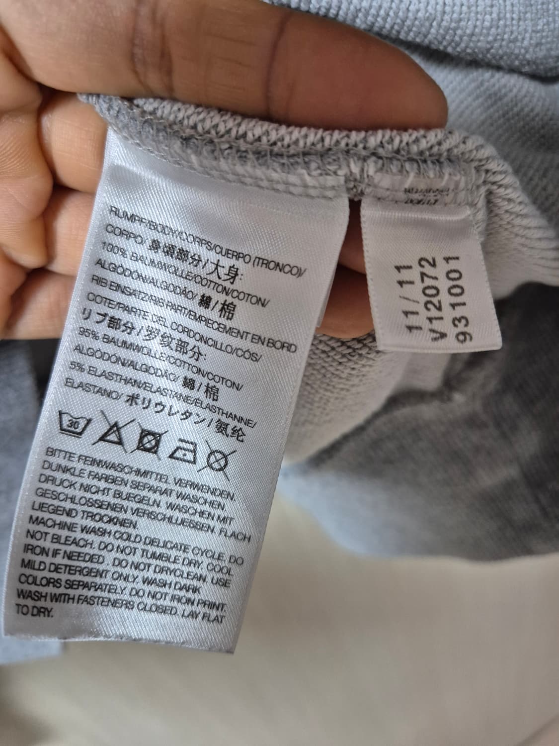 (정품) Y-3 요지야마모토 x 아디다스 후드집업 L 상품이미지6