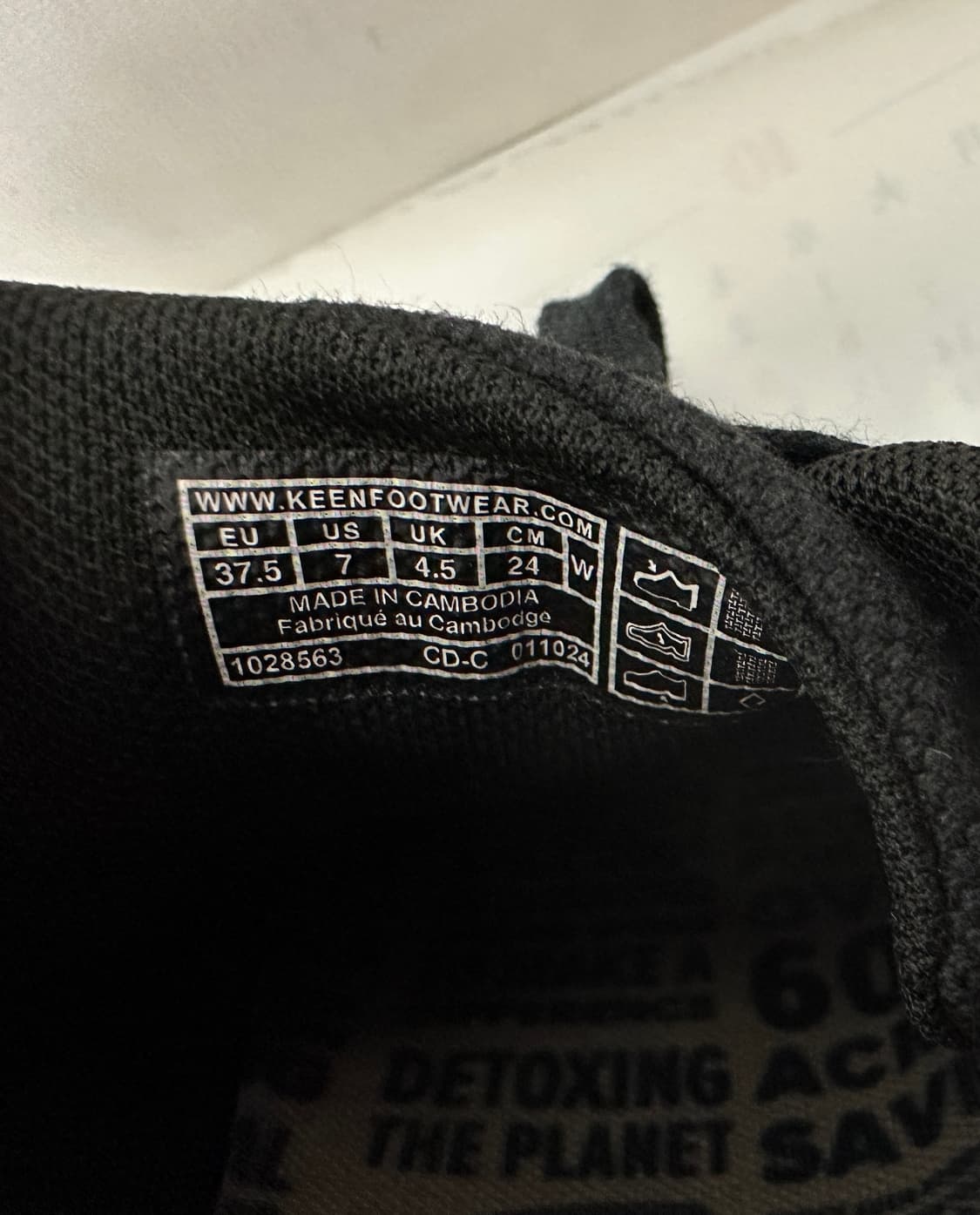 킨 재스퍼 캔버스 블랙 240사이즈 상품이미지9