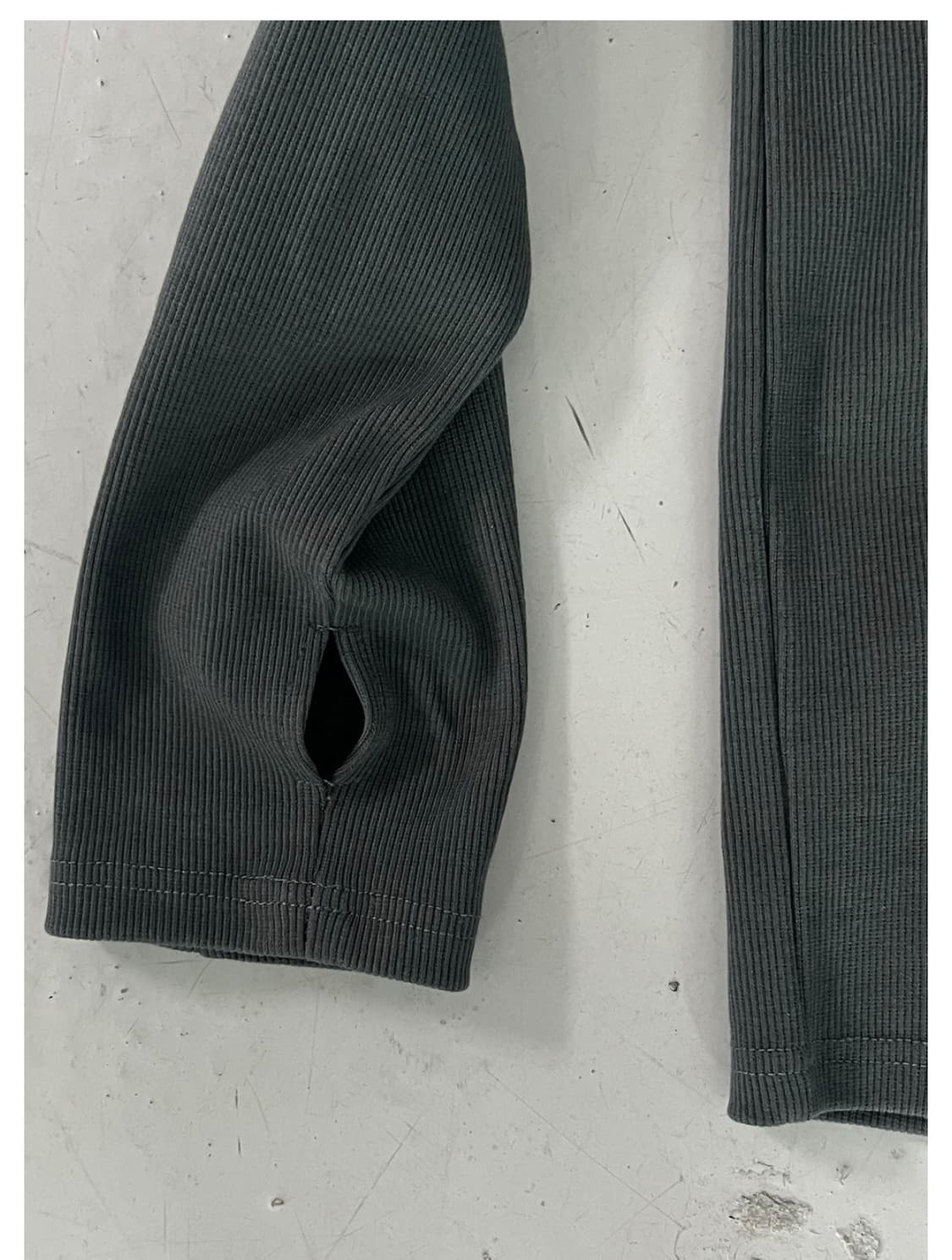 MPa RIBBED ZIP JACKET (CHARCOAL) (급처) 상품이미지6