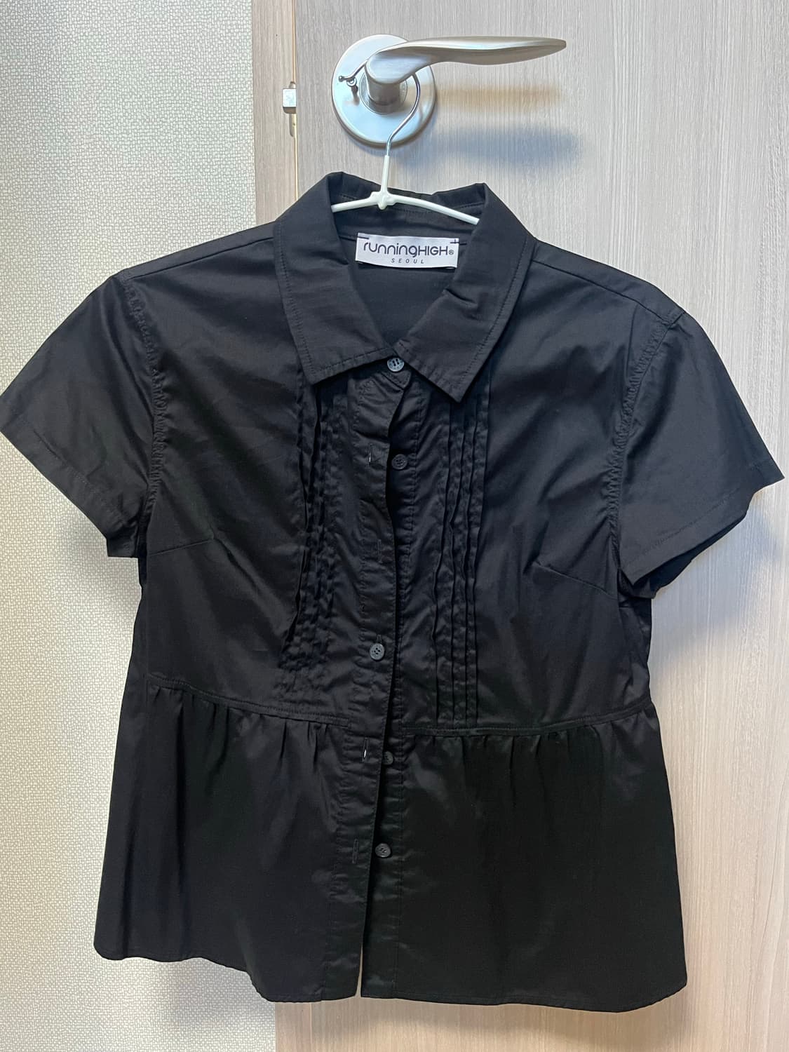 러닝하이 PIN TUCK FRILL SHIRTS 상품이미지6