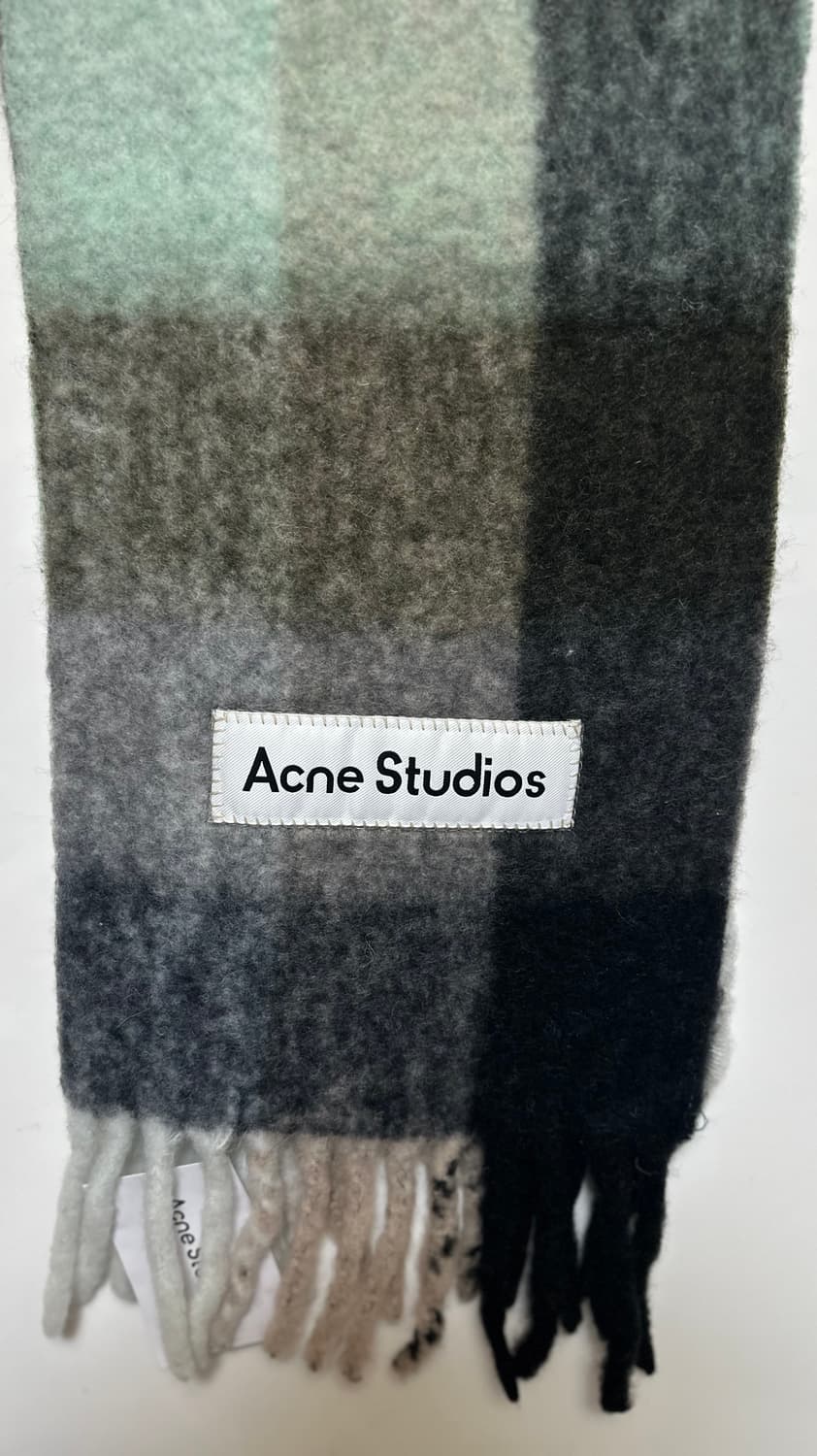 아크네 스튜디오  알파카모헤어울머플러남여공용그레이정품 상품이미지3