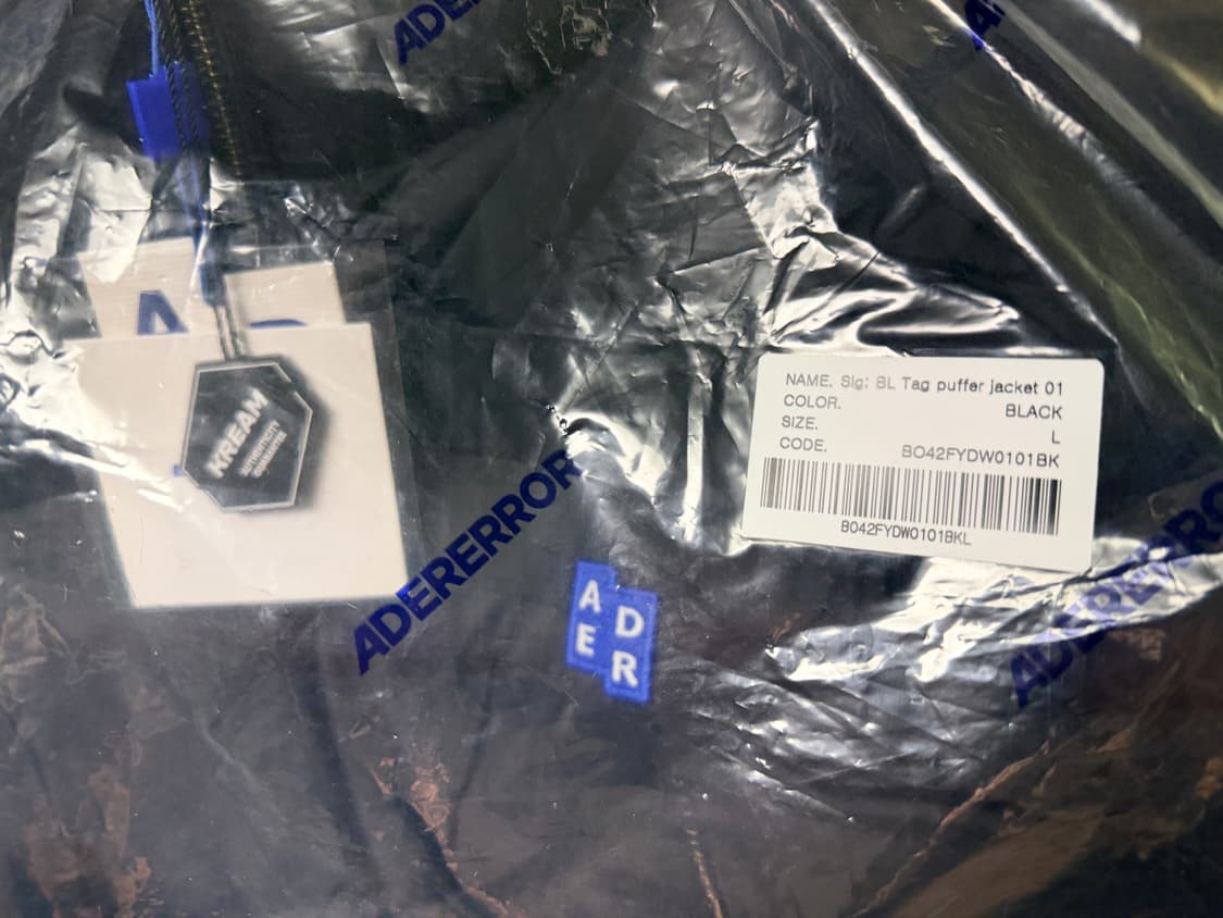 아더에러 시그니피컨트 태그 푸퍼 패딩 상품이미지3