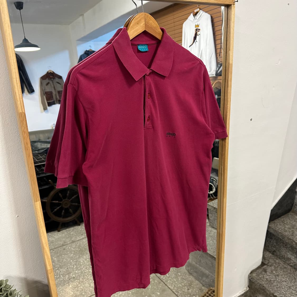 90s 겐조 wave 카라티 상품이미지2