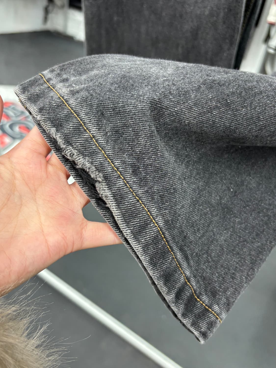 빌리어네어 보이즈 클럽 러닝독 데님팬츠 상품이미지9