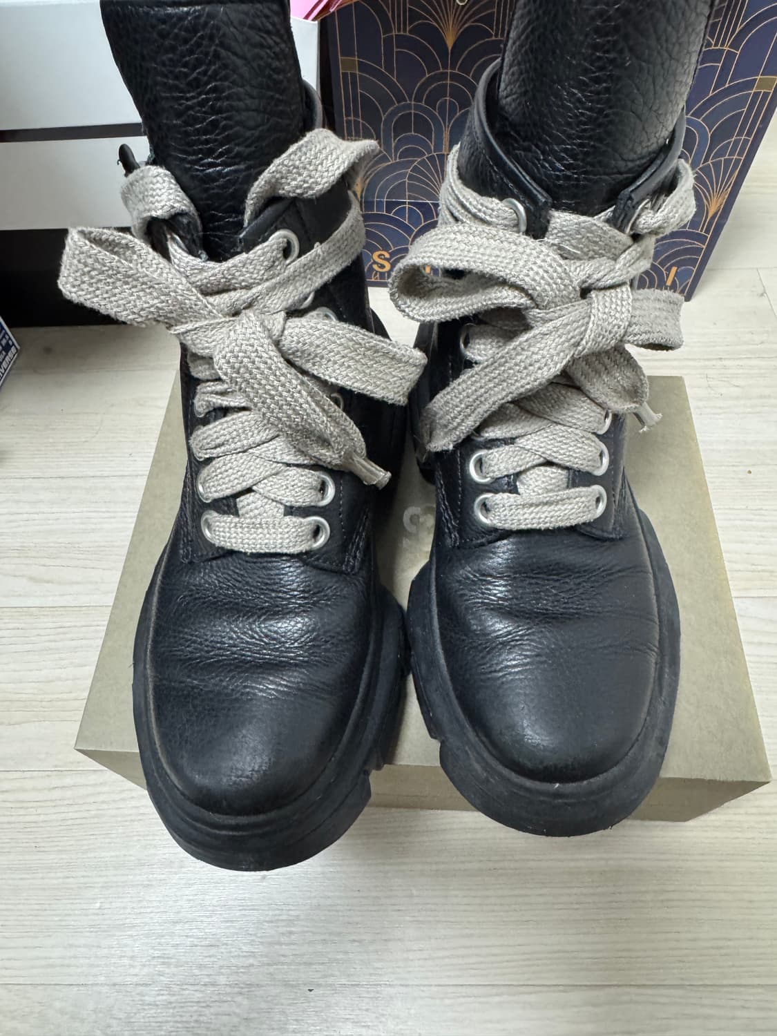 닥터마틴 X 릭 오웬스 1460 DMXL EU40사이즈 상품이미지1