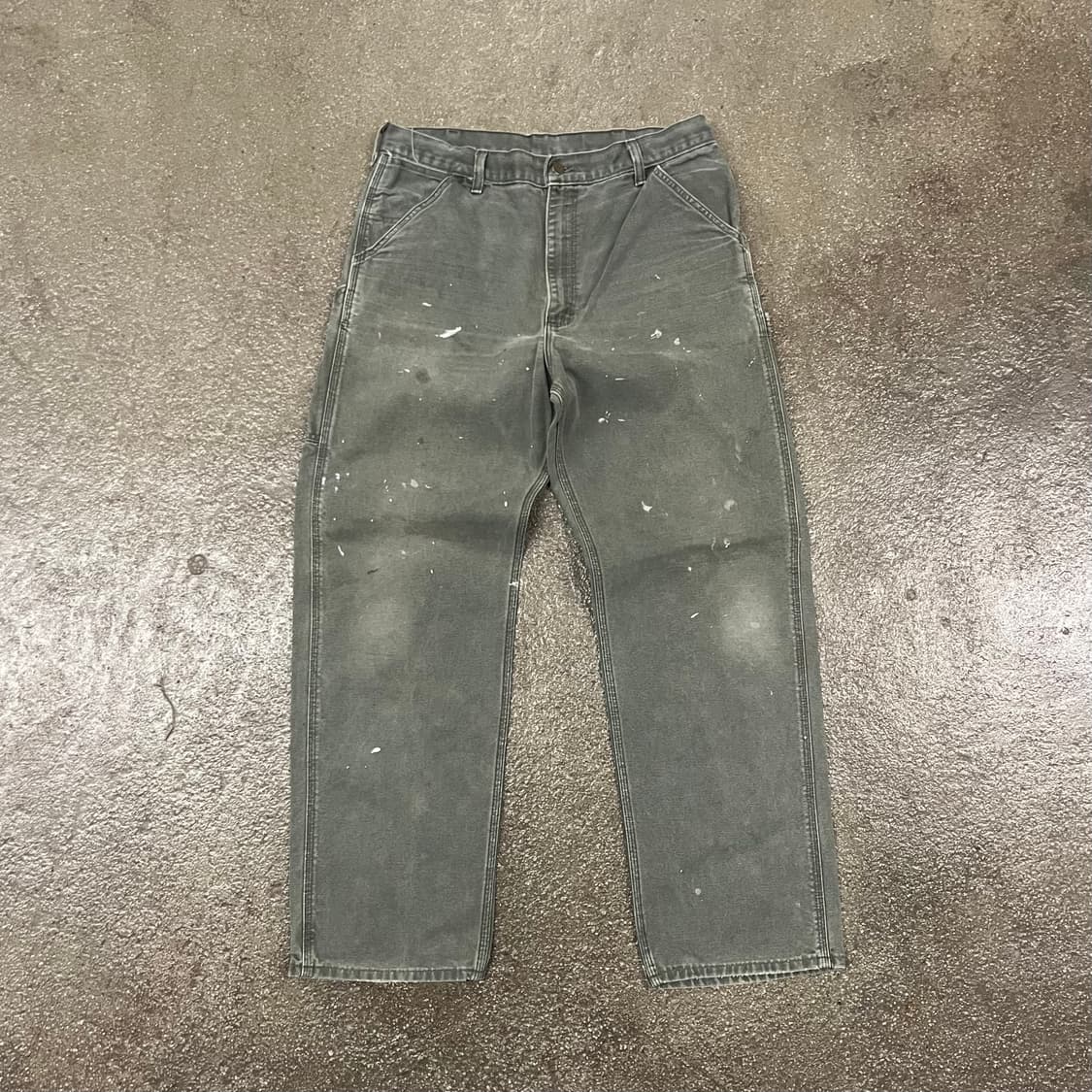 90s 칼하트 싱글니 카펜터 팬츠 (34“) 상품이미지2